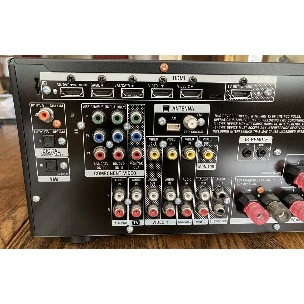 Sony STR-DN1030 7.2 ch Receiver bundle w/remote RM-AAP078 No display PARTS ONLY